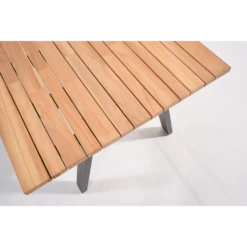 Ambassador Teak Loungetafel - 120 X 70 X 55 Cm - Natural Teak -Groen Verkoop ambassador teak loungetafel 120x70x55 cm natural teak 3