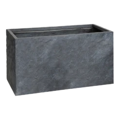 Plantenbak Arizona Biguhi - L60 X B21 X H35cm - Donkergrijs
