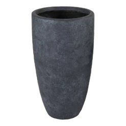 Bloempot Arizona High Vase - D56 X H100cm - Donkergrijs