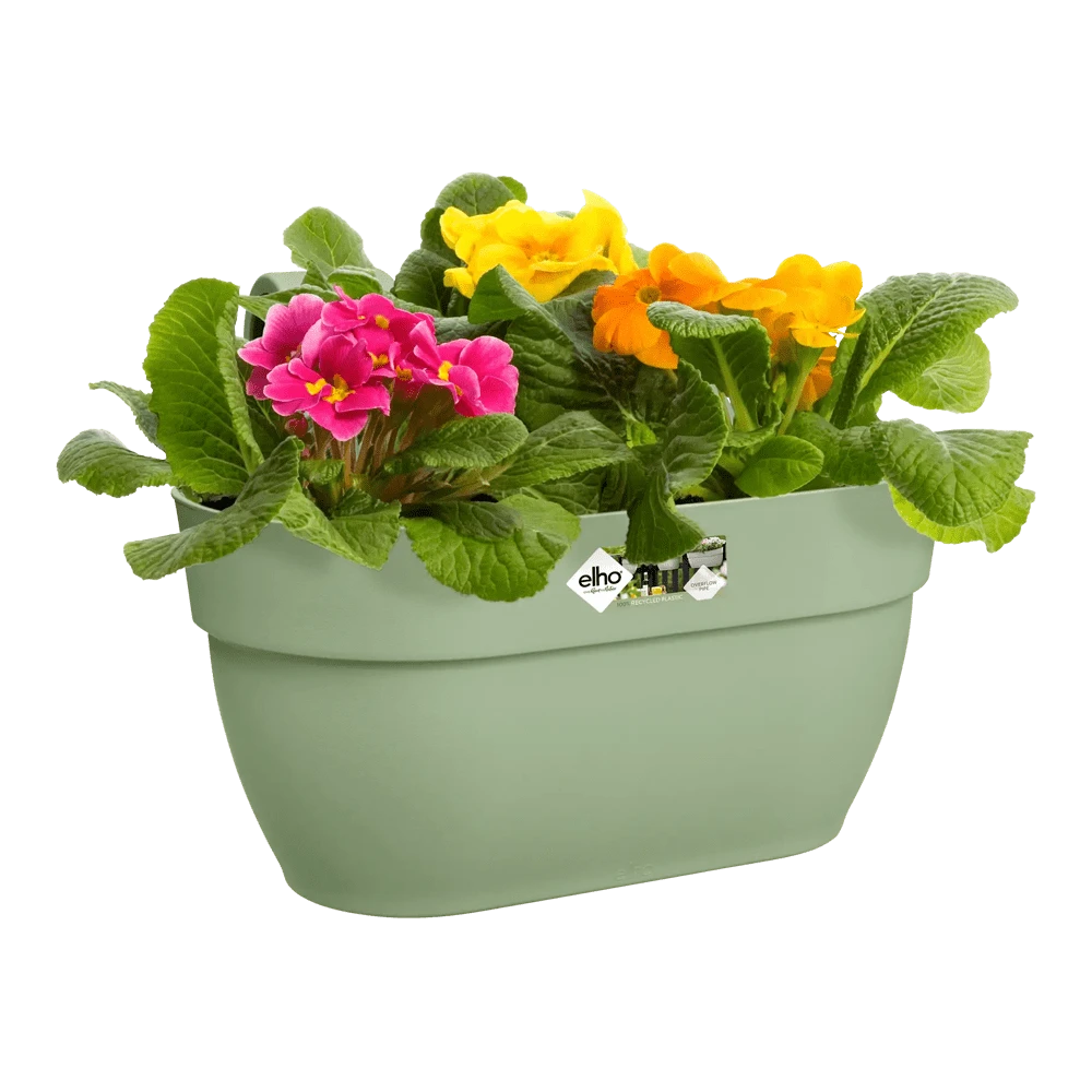 Elho Balkonbak Vibia Campana Easy Hanger Medium - Pistache Groen 6 Elho Balkonbak Vibia Campana Easy Hanger Medium - Pistache Groen - Afbeelding 4