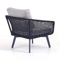 Barcelona 4-delige Stoel-bank Loungeset Met Salontafel -Groen Verkoop barcelona 4 delige stoel bank loungeset met salontafel 4