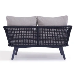 Barcelona 4-delige Stoel-bank Loungeset Met Salontafel -Groen Verkoop barcelona 4 delige stoel bank loungeset met salontafel 5