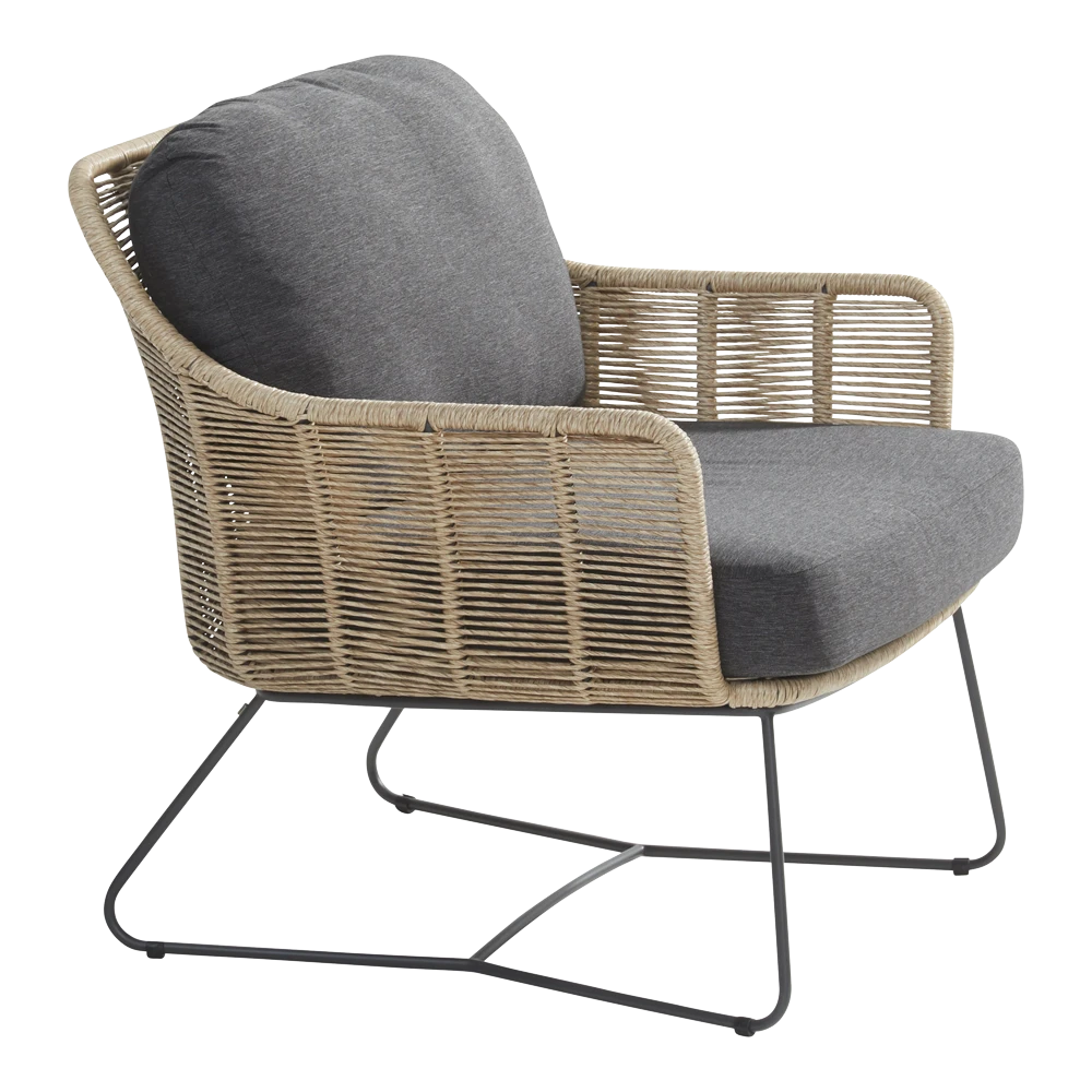 Belmond Lounge Stoel - Incl. Kussens 6 Belmond Lounge Stoel - Incl. Kussens - Afbeelding 4