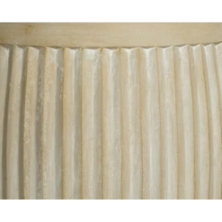 Bloempot Laura - D43 X H43cm - Beige -Groen Verkoop bloempot laura beige bloempot 3