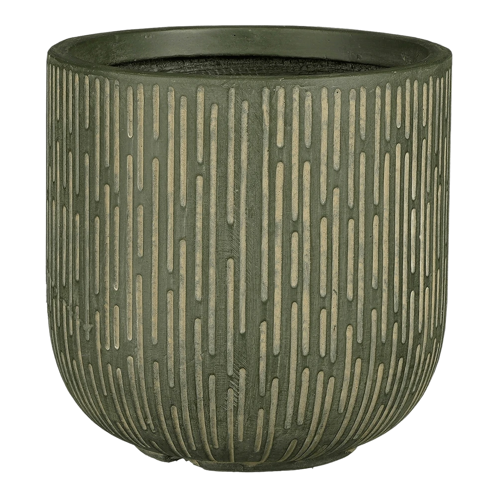 Bloempot Malmo - D44,5 X H44cm - Groen 3 Bloempot Malmo - D44,5 X H44cm - Groen