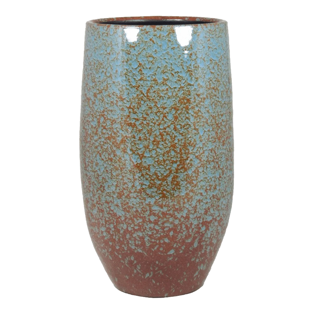 Bloempot Sepp Hoog - D20 X H45cm - Blauw 3 Bloempot Sepp Hoog - D20 X H45cm - Blauw