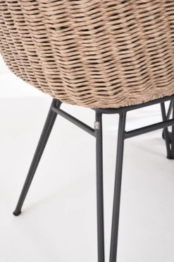 Bohemian Dining Stoel - Naturel - Incl. Kussens -Groen Verkoop bohemian dining stoel naturel incl kussens 5 3