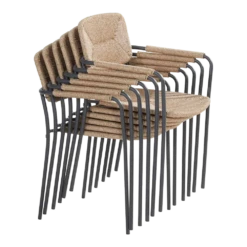 Bora Dining Stoel - Naturel -Groen Verkoop bora dining stoel naturel 6 1