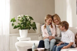 Bloempot Elho Brussels Rond 25cm - Wit -Groen Verkoop brussels rond 25cm bloempot wit 7 20