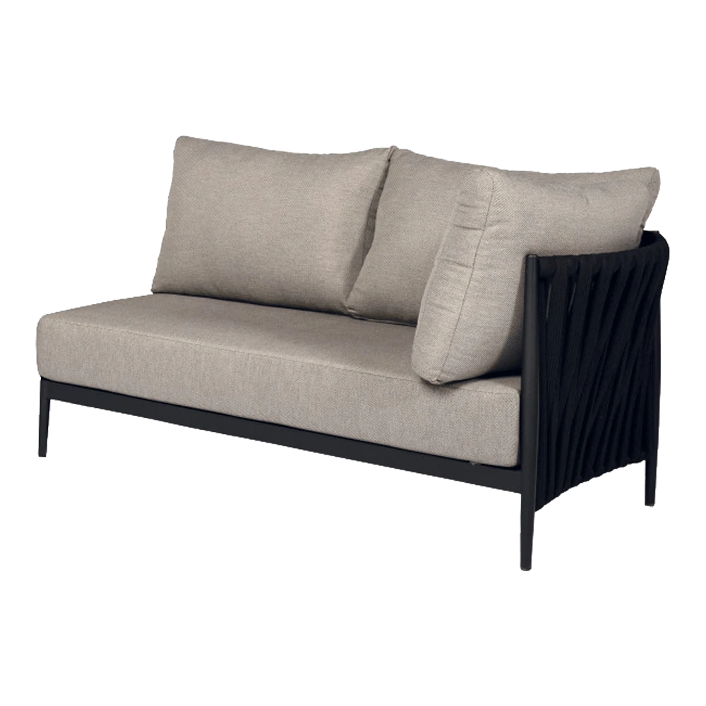 Cadozo Lounge 2-zits Links -Black 3 Cadozo Lounge 2-zits Links -Black