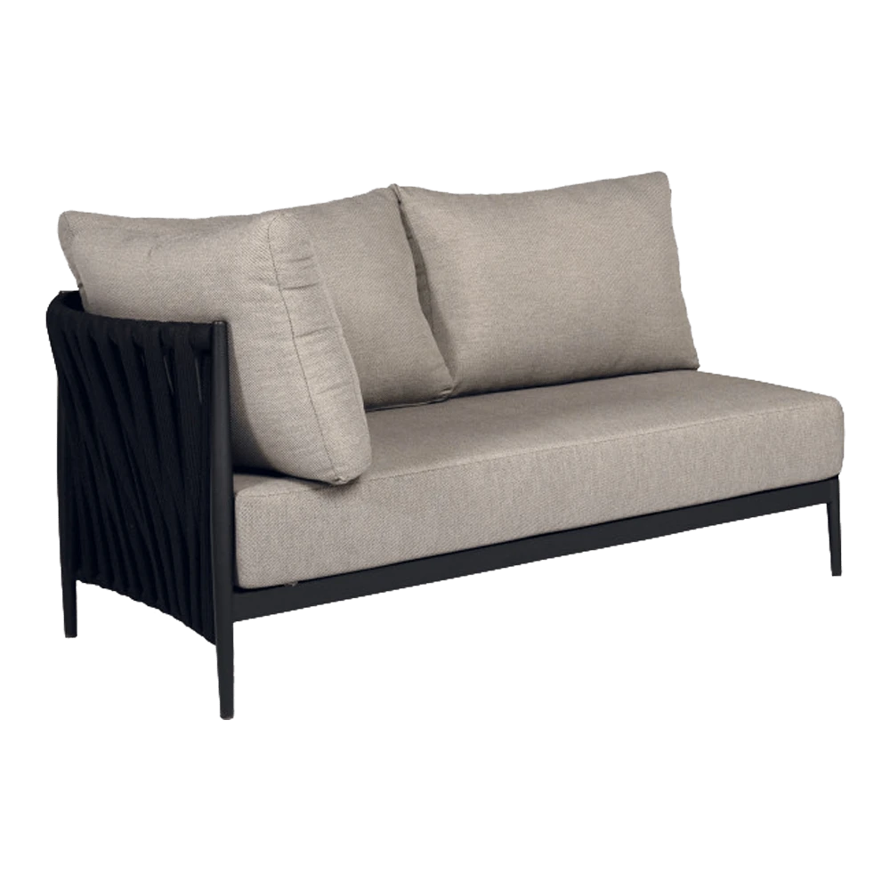 Cadozo Lounge 2-zits Rechts -Black 3 Cadozo Lounge 2-zits Rechts -Black