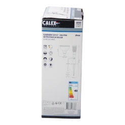 Calex Tuinspot Op Spies Compleet Met 1.5m Kabel En Par38 LED Lamp - 15W - E27 - 3000K -Groen Verkoop calex tuinspot op spies 15m kabel en par38 led lamp 15w e27 3000k netstroom 3