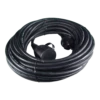 Calex Verlengkabel - Zwart - IP44 - 10m -Groen Verkoop calex verlengkabel zwart ip44 10m netstroom 1 2