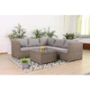 Canada Loungeset Met Salontafel - Wicker Set - Beige -Groen Verkoop canada loungeset met salontafel wicker set beige 1