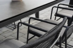 Elba Dining Stoel - Antraciet - Incl. Kussen 11 Elba Dining Stoel - Antraciet - Incl. Kussen -Groen Verkoop elba dining stoel antraciet incl kussen 4 3