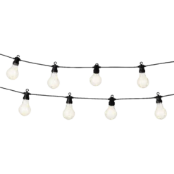 Lumineo Feestverlichting 20 Micro LED Steady Buiten - 950cm - Warm Wit -Groen Verkoop feestverlichting 20 micro led steady buiten 950cm warm wit netstroom 4