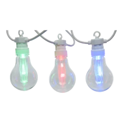 Lumineo Feestverlichting Lichtsnoer - 950cm - 20 LEDS - Multi 7 Lumineo Feestverlichting Lichtsnoer - 950cm - 20 LEDS - Multi -Groen Verkoop feestverlichting lichtsnoer 950cm 20 leds multi netstroom 3 3