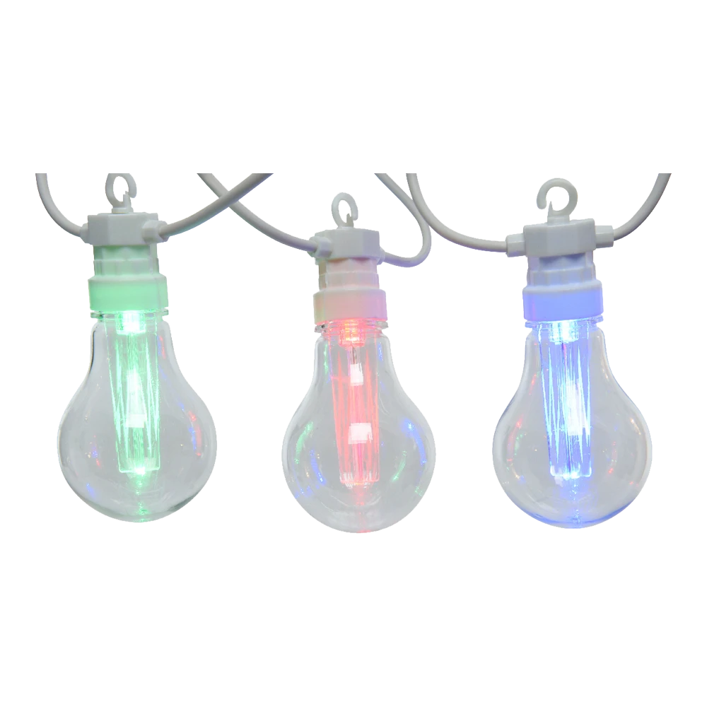 Lumineo Feestverlichting Lichtsnoer - 950cm - 20 LEDS - Multi 5 Lumineo Feestverlichting Lichtsnoer - 950cm - 20 LEDS - Multi - Afbeelding 3