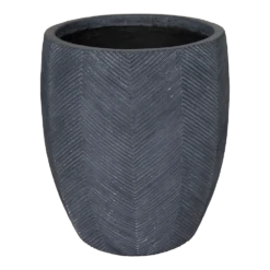 Bloempot Iowa BulletHigh - D34 X H38cm - Donkergrijs