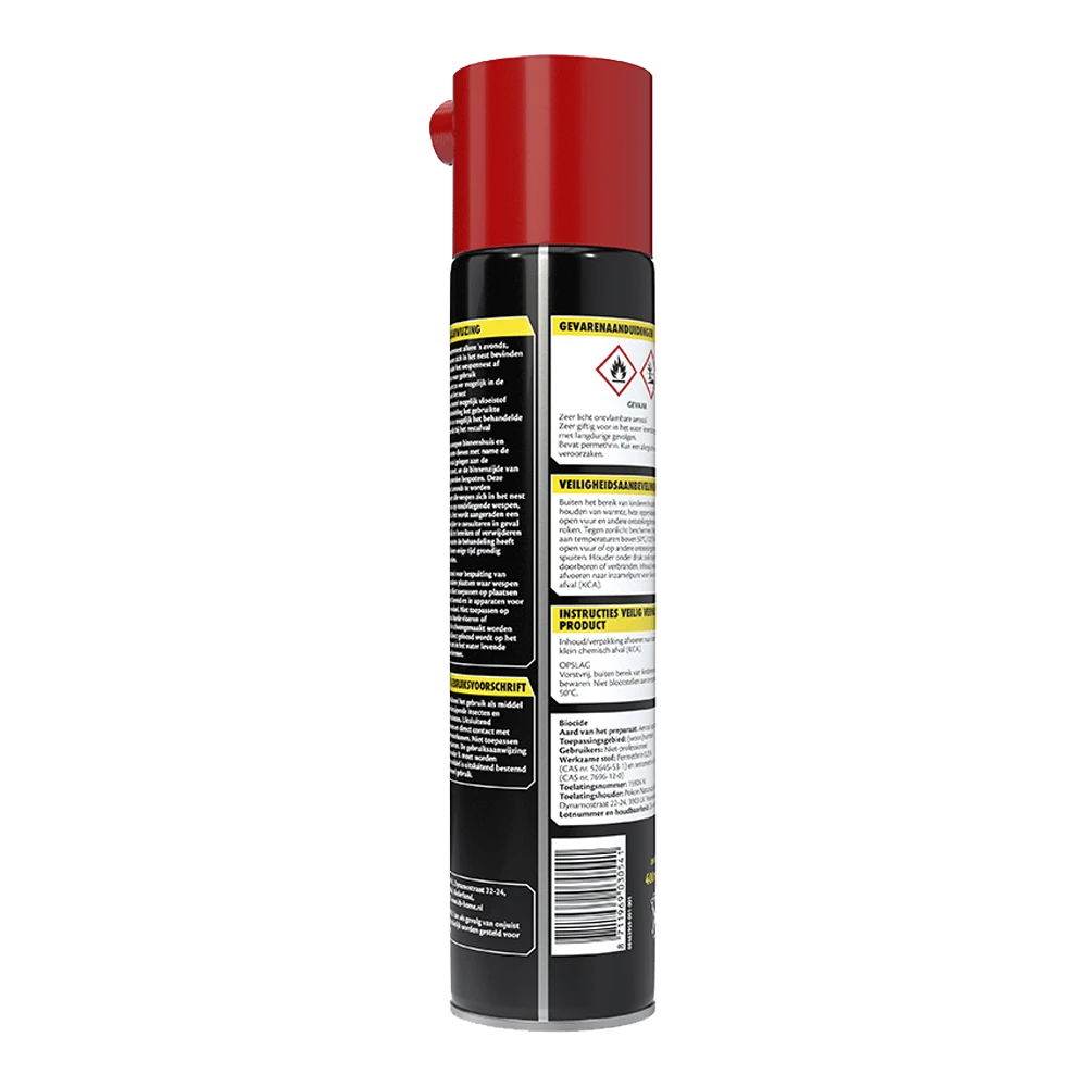 KB Wespen Spray 400ml - Insecten En Ongedierte 4 KB Wespen Spray 400ml - Insecten En Ongedierte - Afbeelding 2