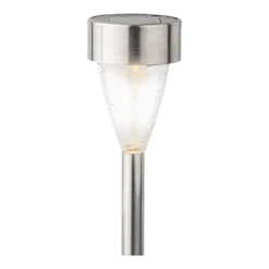 Lumineo LED Solar Tuinlamp - RVS - D7 X H27cm - 4st. -Groen Verkoop led solar tuinlamp rvs d7 x h27cm 4st solar 4 3