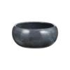 Plantenschaal Lester - D28 X H12cm - Donkerblauw -Groen Verkoop lester schaal rond d blauw h12xd28cm bloempot 1 1