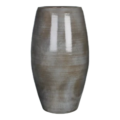 Bloempot Lester Hoog - D39 X H70cm - Donkergrijs