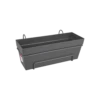 Balkonbak Elho Loft Urban Allin1 50cm - Antraciet -Groen Verkoop loft urban balkonbak allin1 50 plantenbak antraciet 1 8
