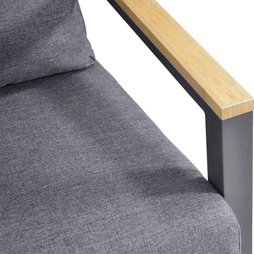 Loungeset Donnan Charcoal 5 Loungeset Donnan Charcoal - Afbeelding 3