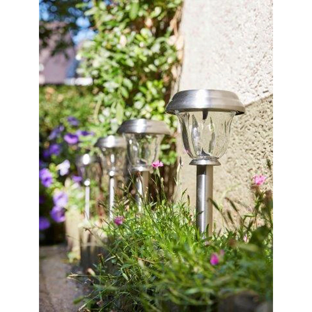 Luxform Hybride Solar Tuinlamp Vermont 10 Lumen - Afbeelding 2