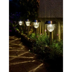 Luxform Hybride Solar Tuinlamp Vermont 10 Lumen -Groen Verkoop luxform hybride solar tuinlamp vermont 10 lumen solar batterij 3 2