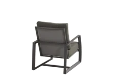 Mauritius Lounge Stoel - Antraciet - Incl. Kussens -Groen Verkoop mauritius lounge stoel antraciet incl kussens 3 4