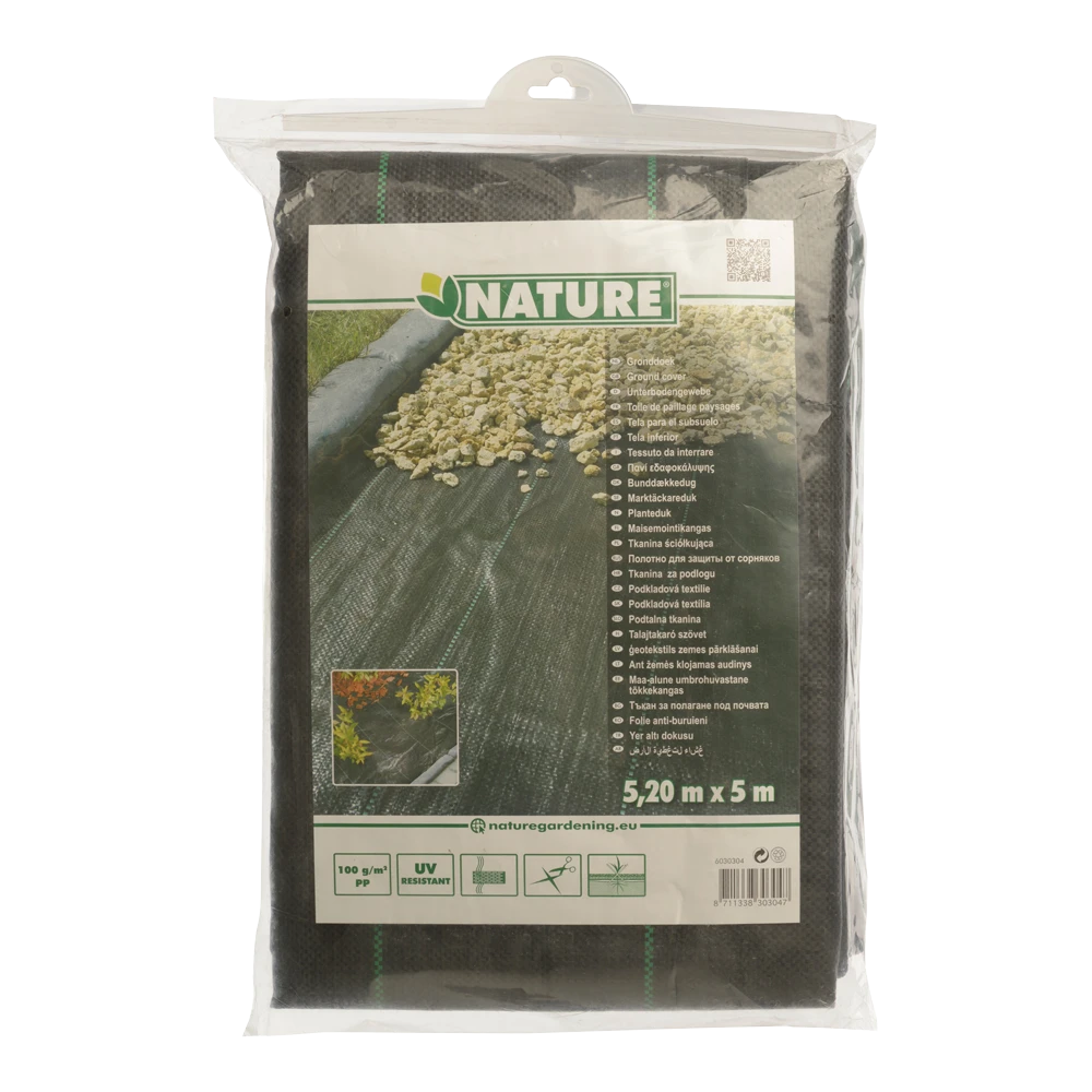 Nature - Gronddoek Zwart 5,20x5m 7 Nature - Gronddoek Zwart 5,20x5m - Afbeelding 5