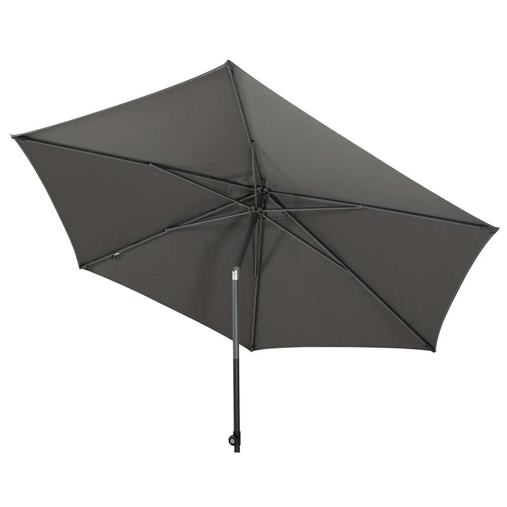 Oasis Stokparasol - 250 Cm. U00d8 - Antraciet 3 Oasis Stokparasol - 250 Cm. U00d8 - Antraciet