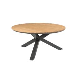 Omnigo Dining Tafel - 150 U00d8 Cm - Teak