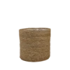 Plantenmand Stef - D25 X H25cm - Naturel -Groen Verkoop plantenmand stef d25 x h25cm naturel plantenmand 1