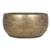 Plantenschaal Steef - D32 X H15cm - Industrieel Goud 2 Plantenschaal Steef - D32 X H15cm - Industrieel Goud -Groen Verkoop plantenschaal steef d32 x h15cm industrieel goud plantenschaal 1 1