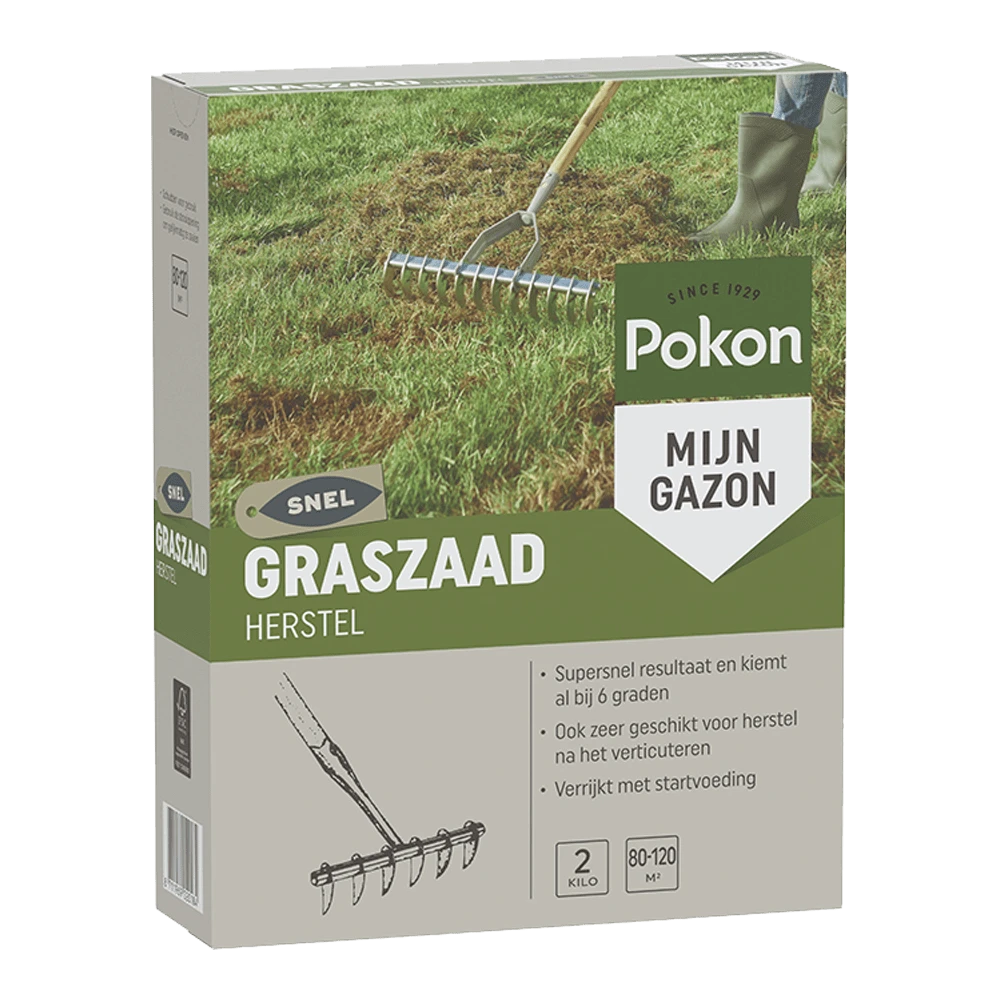 Pokon Graszaad Herstel 2kg - Graszaad 3 Pokon Graszaad Herstel 2kg - Graszaad