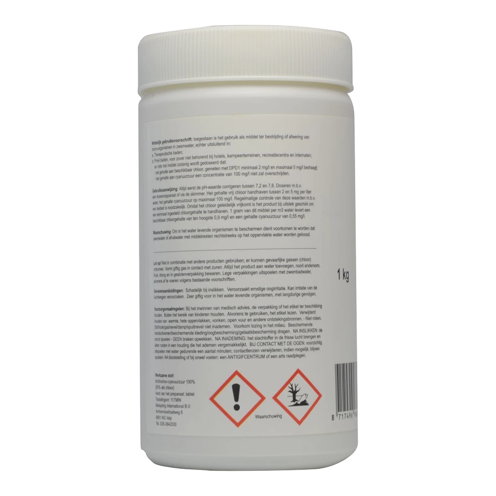 Pool Power Long 200 Gr. - 1kg 4 Pool Power Long 200 Gr. - 1kg - Afbeelding 2