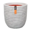 Capi Bloempot Bol Nature Row NL - D43 X H41cm - Ivoor 2 Capi Bloempot Bol Nature Row NL - D43 X H41cm - Ivoor -Groen Verkoop pot bol row nl 43x41 ivoor bloempot 1 5