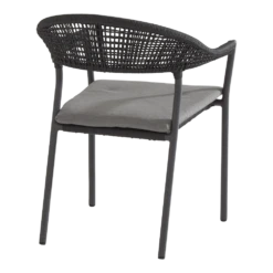 Sienna Dining Stoel - Grijs - Incl. Kussen -Groen Verkoop sienna dining stoel grijs incl kussen 3 1