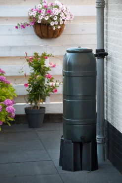 Standaard Voor Regenton 'slimline' - H31x42x42cm 4-delig - Nature -Groen Verkoop standaard voor regenton slimline h31x42x42cm 4 delig 7