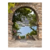 Tuinposter Mediterraans Doorkijk - L - 90x120cm 2 Tuinposter Mediterraans Doorkijk - L - 90x120cm -Groen Verkoop tuinposter mediterraans doorkijk l 90x120cm tuinposters 1