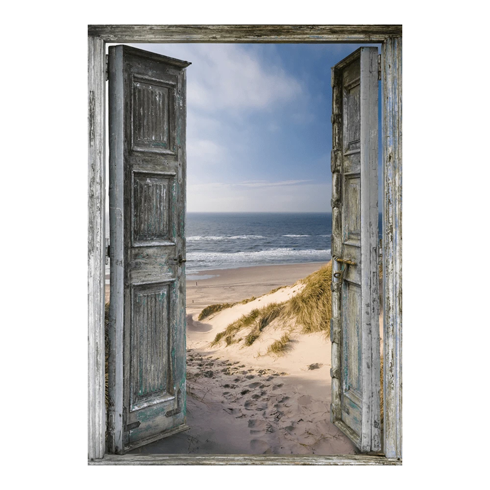 Tuinposter Stranddeur - 60x80cm 3 Tuinposter Stranddeur - 60x80cm