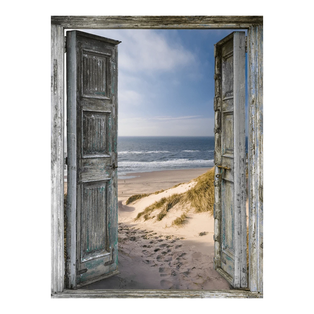 Tuinposter Stranddeur - L - 90x120cm 3 Tuinposter Stranddeur - L - 90x120cm