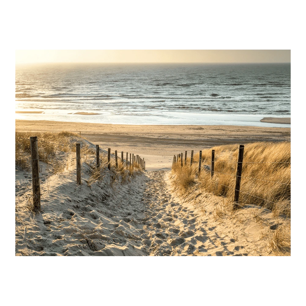 Tuinposter Strandpad - 80x60cm 3 Tuinposter Strandpad - 80x60cm