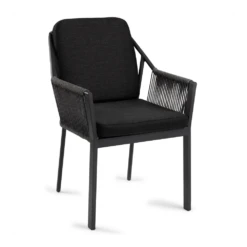 Tuinstoel Liv - Dining Stoel - Zwart