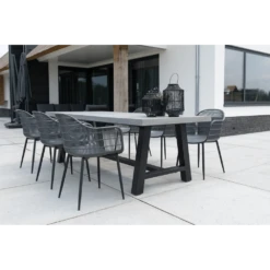 Tuintafel Toro - Betonlook - 250x100cm -Groen Verkoop tuintafel toro betonlook 250x100cm 4