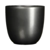 Bloempot Tusca - D35 X H31.5cm - Antraciet -Groen Verkoop tusca pot rond antraciet h31 5xd35cm bloempot 1 4