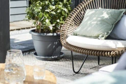 Plantenschotel Elho Universeel Rond 48cm - Antraciet -Groen Verkoop universele schotel rond 48cm schotel antraciet 6 13